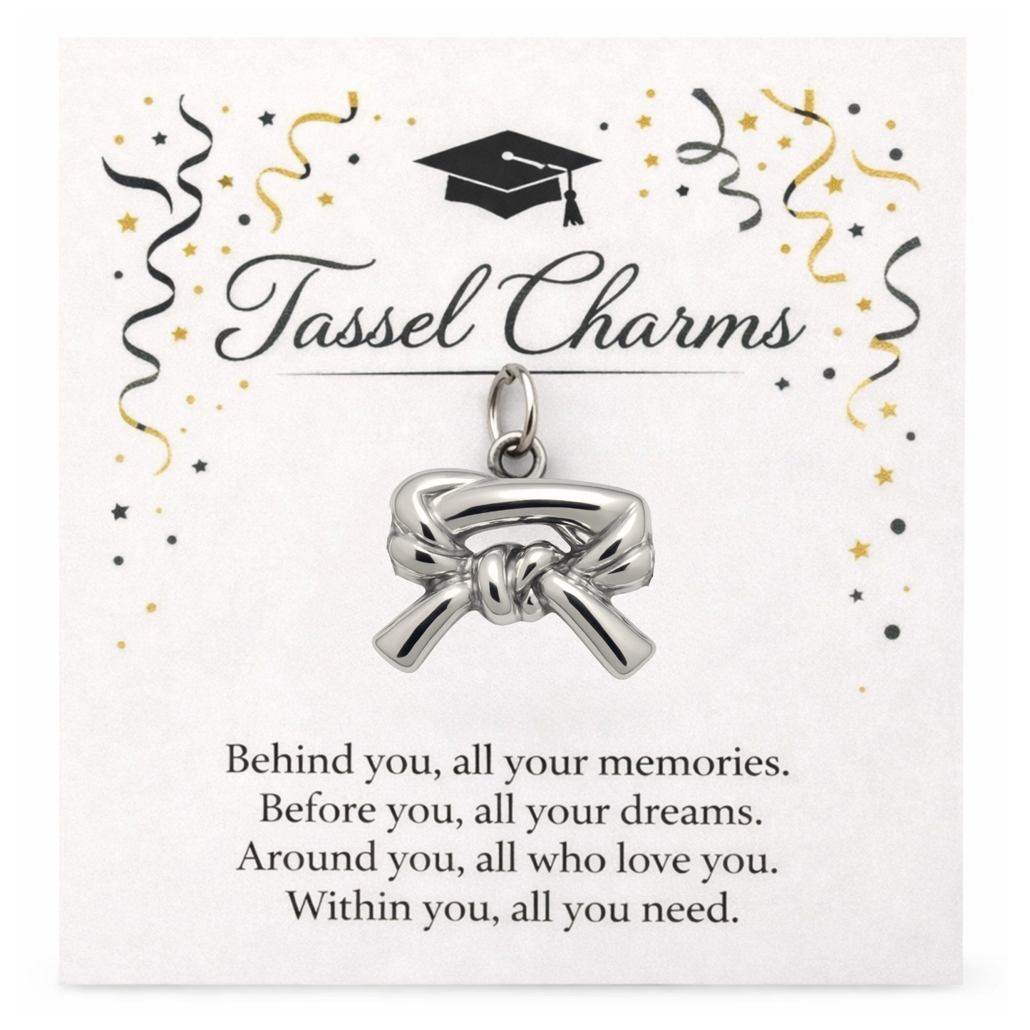 Martial Arts Graduation Tassel Charm