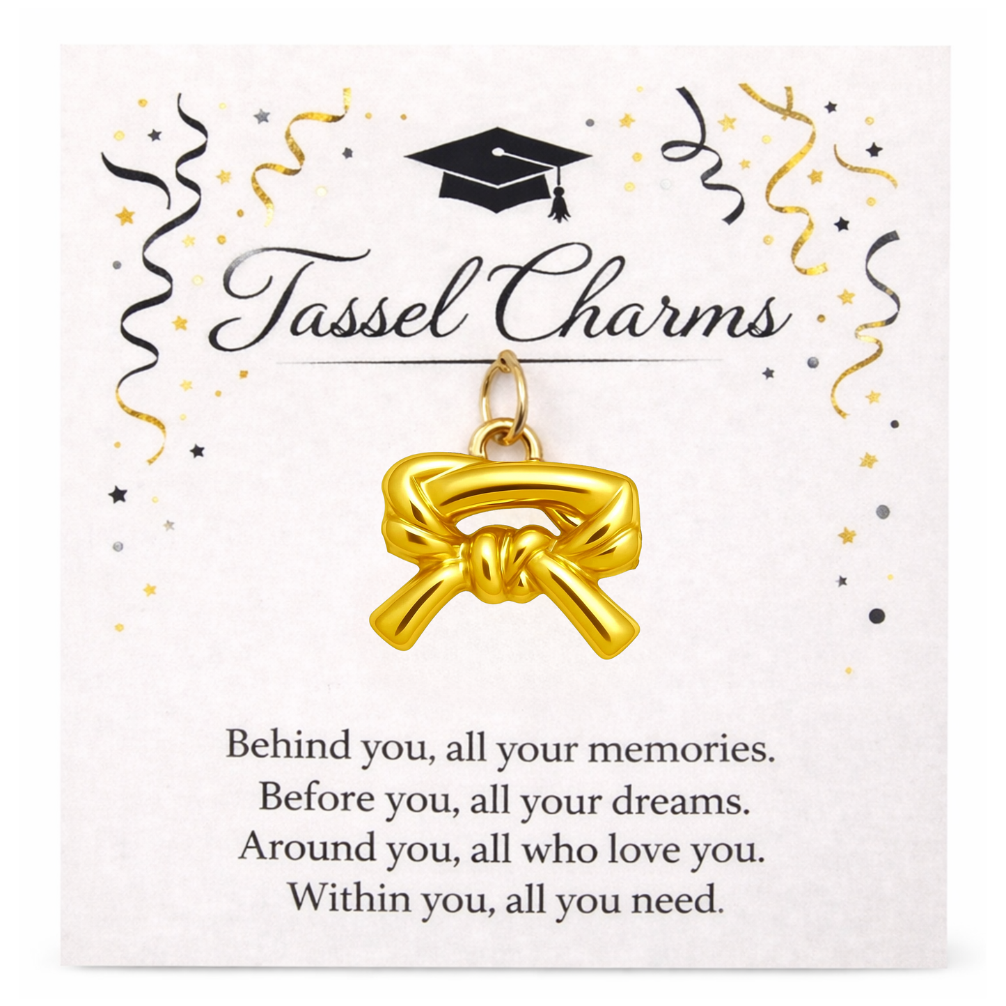 Martial Arts Graduation Tassel Charm