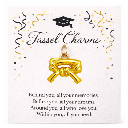 Martial Arts Graduation Tassel Charm