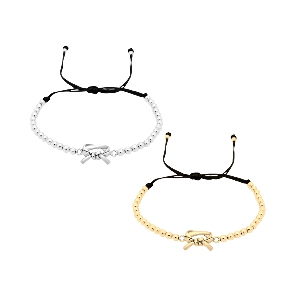 Martial Arts Charm Belt Bracelet