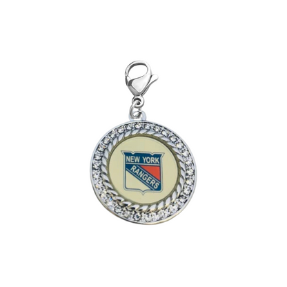 New York Rangers Clip On Zipper Pull