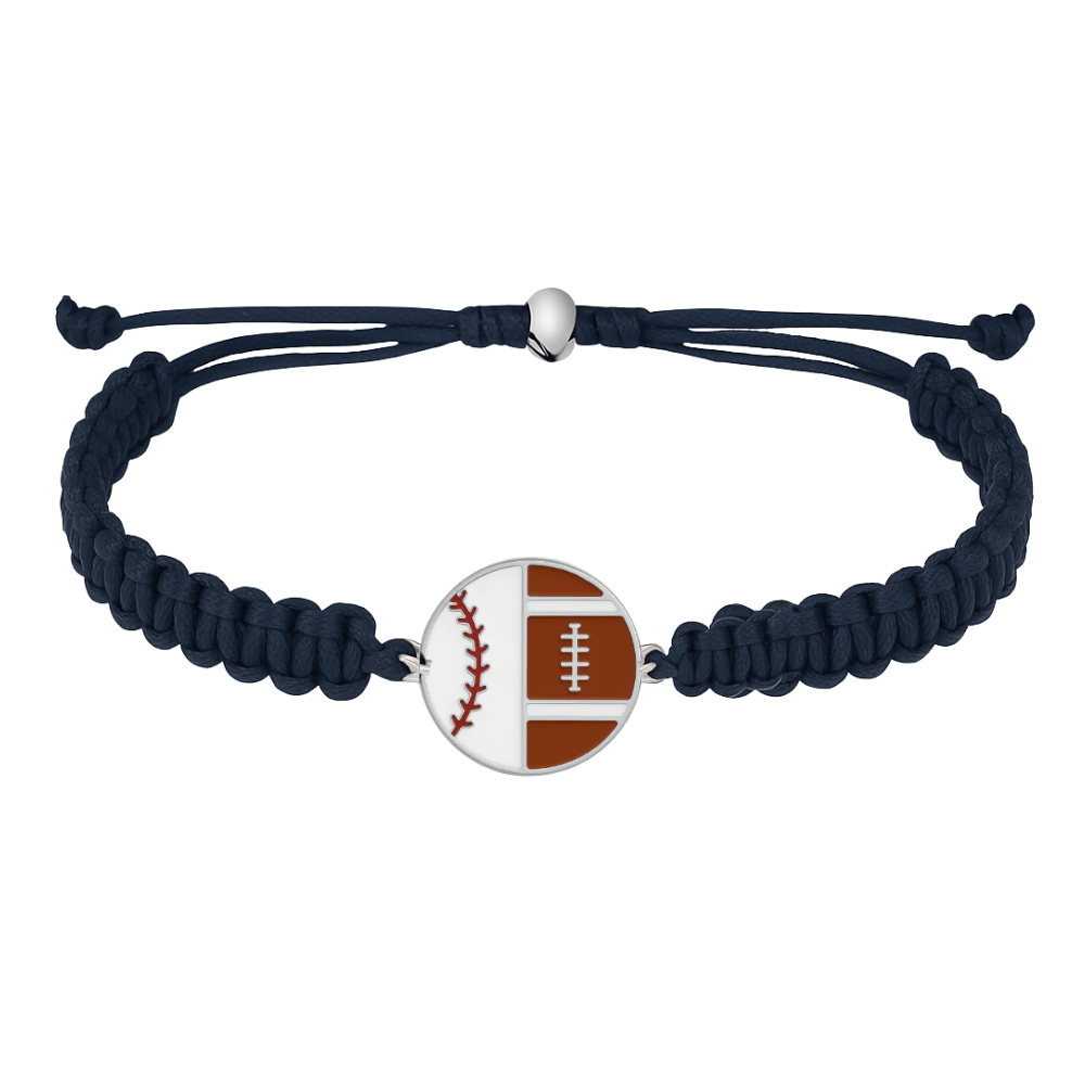 Baseball & Football 2 Sport Bracelet