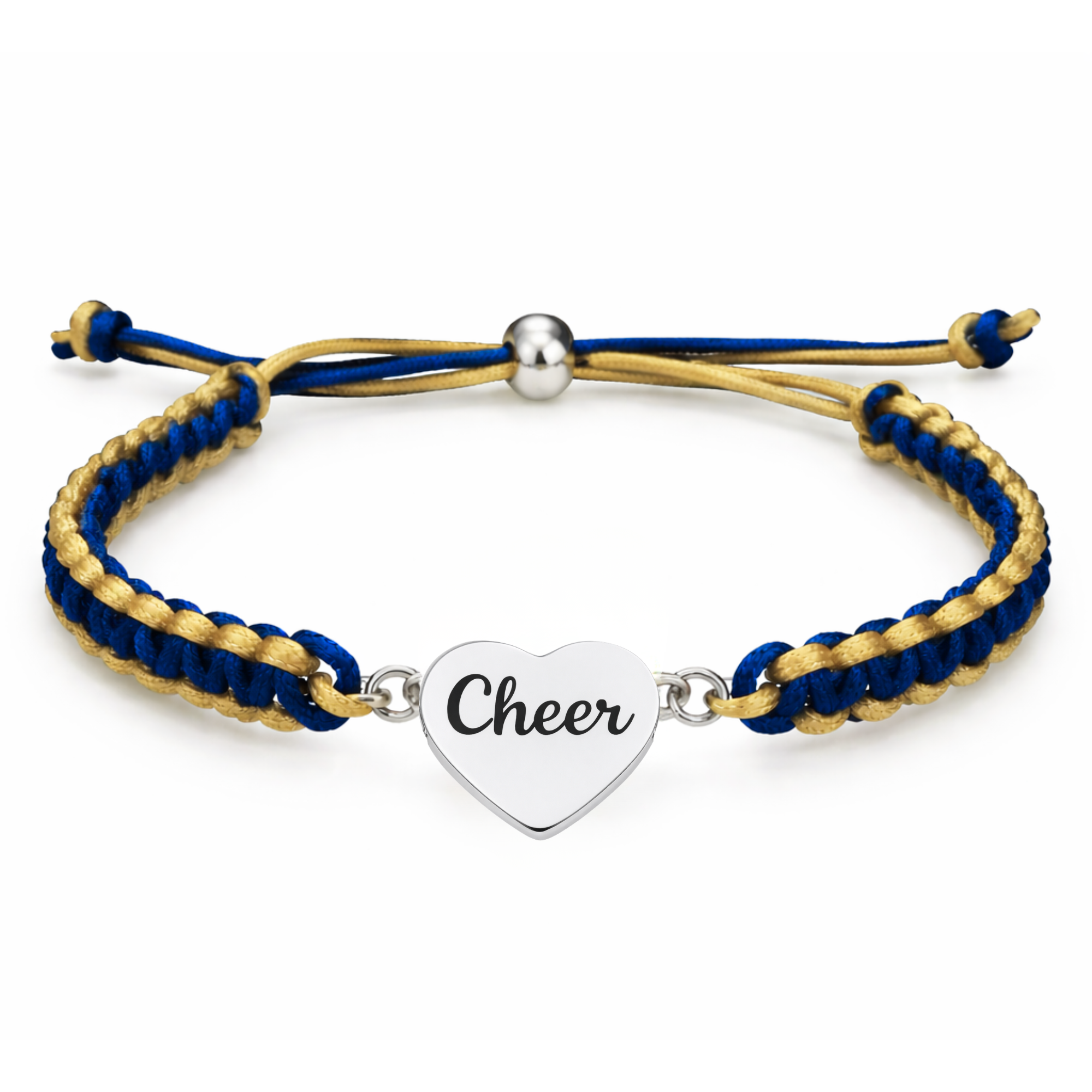 Cheer Multi Colored Rope Bracelet - Pick Colors