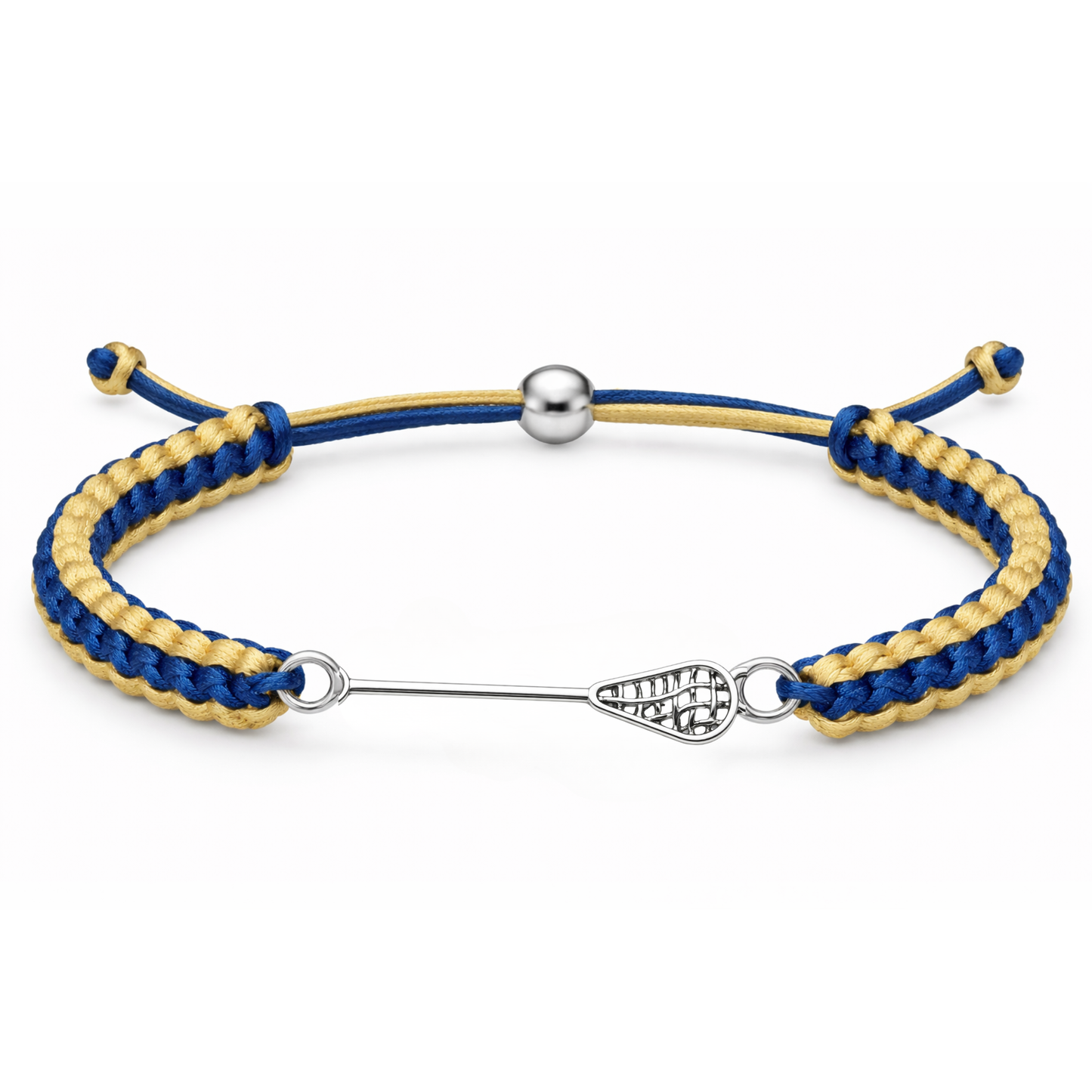 Lacrosse Multi Color Adjustable Rope Bracelet
