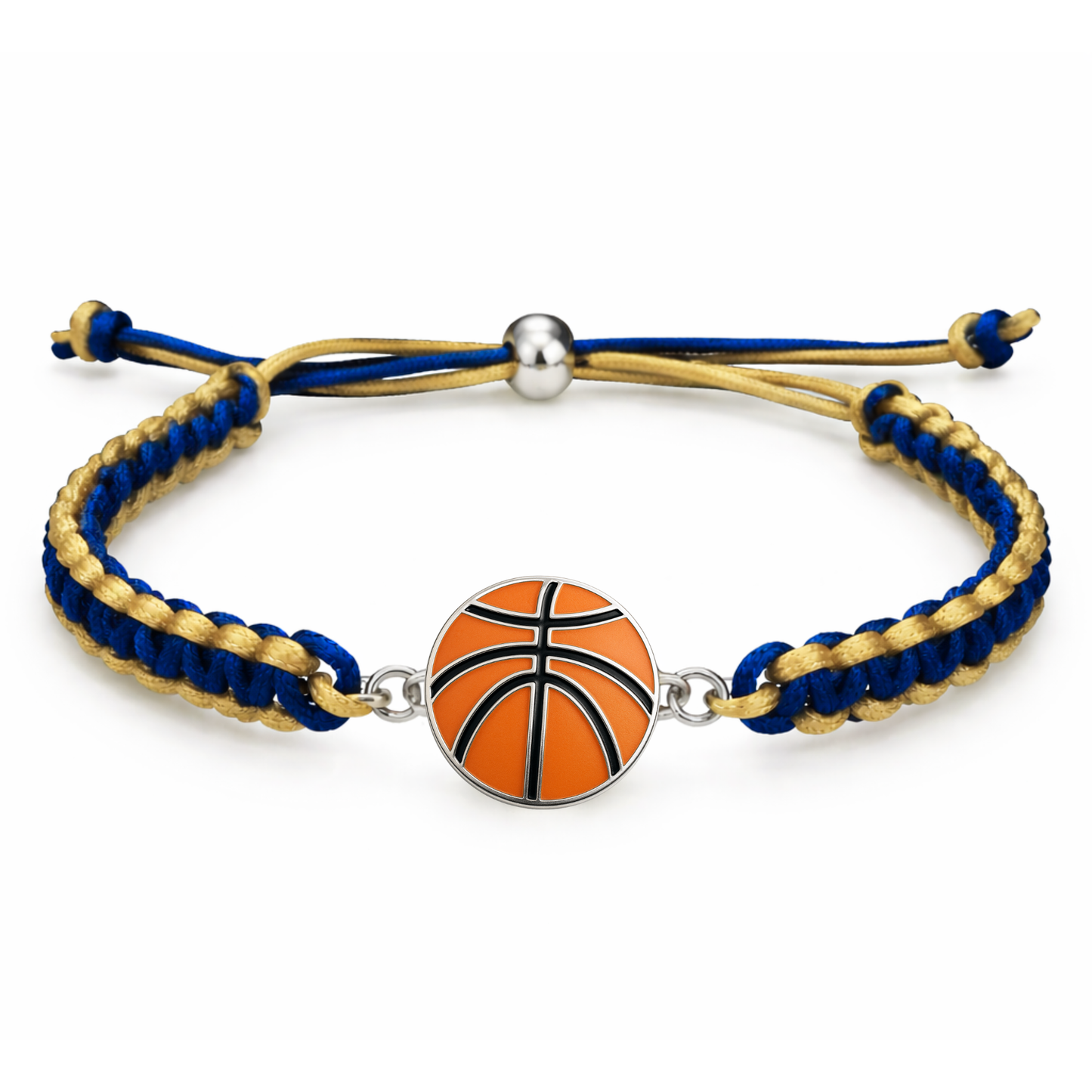 Multi Colored Basketball Rope Bracelet - Pick Color
