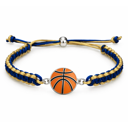 Multi Colored Basketball Rope Bracelet - Pick Color