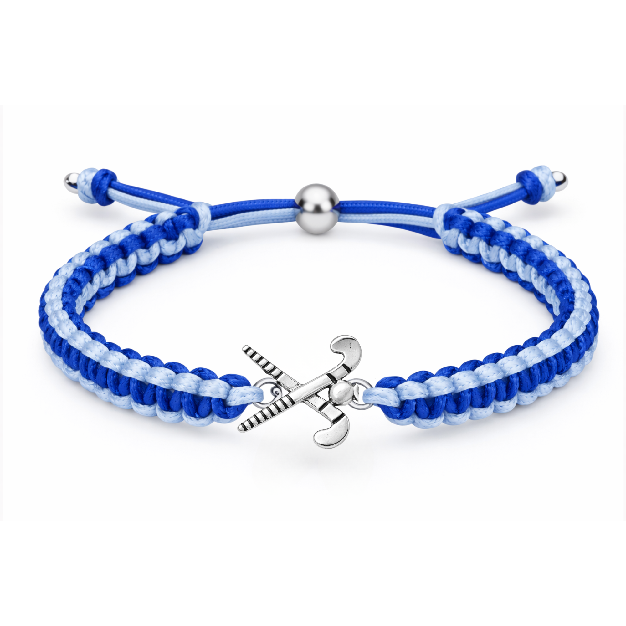 Field Hockey Multi Colored Rope Bracelet - Pick Colors