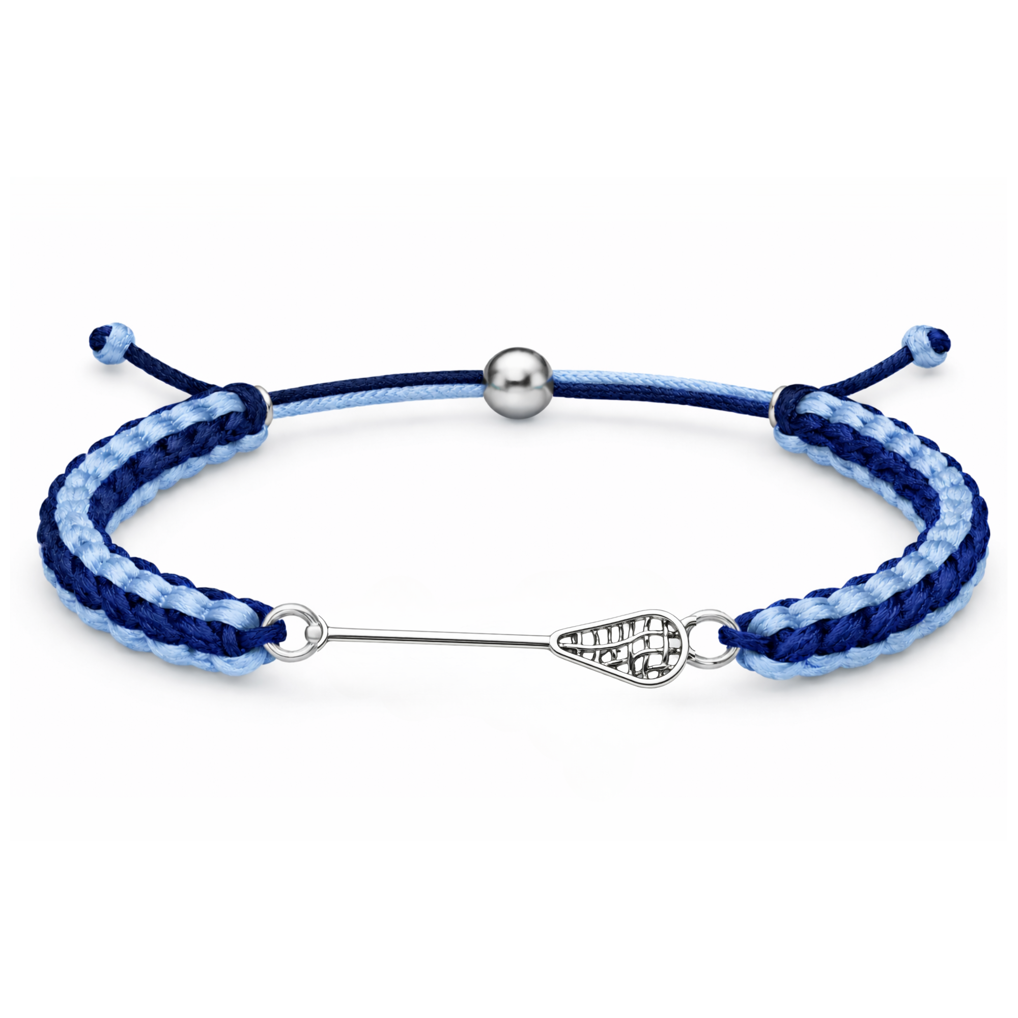 Lacrosse Multi Color Adjustable Rope Bracelet