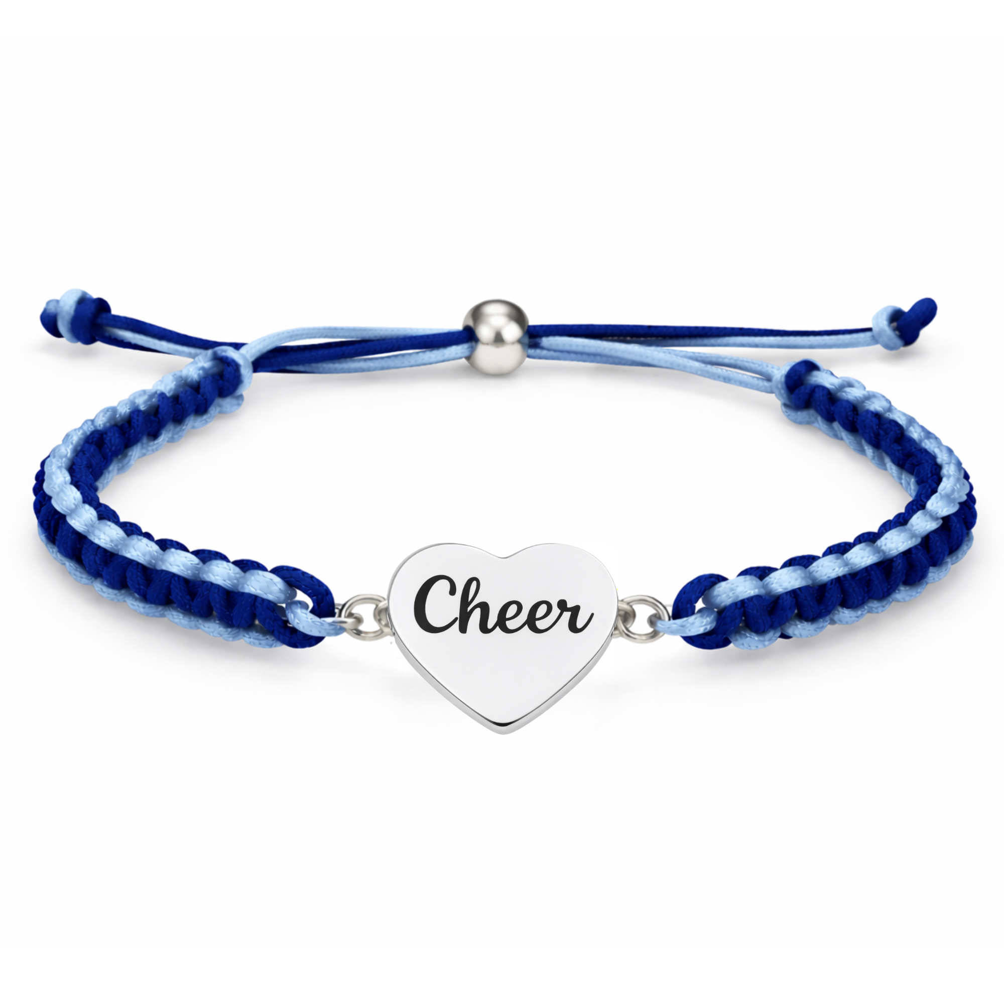 Cheer Multi Colored Rope Bracelet - Pick Colors
