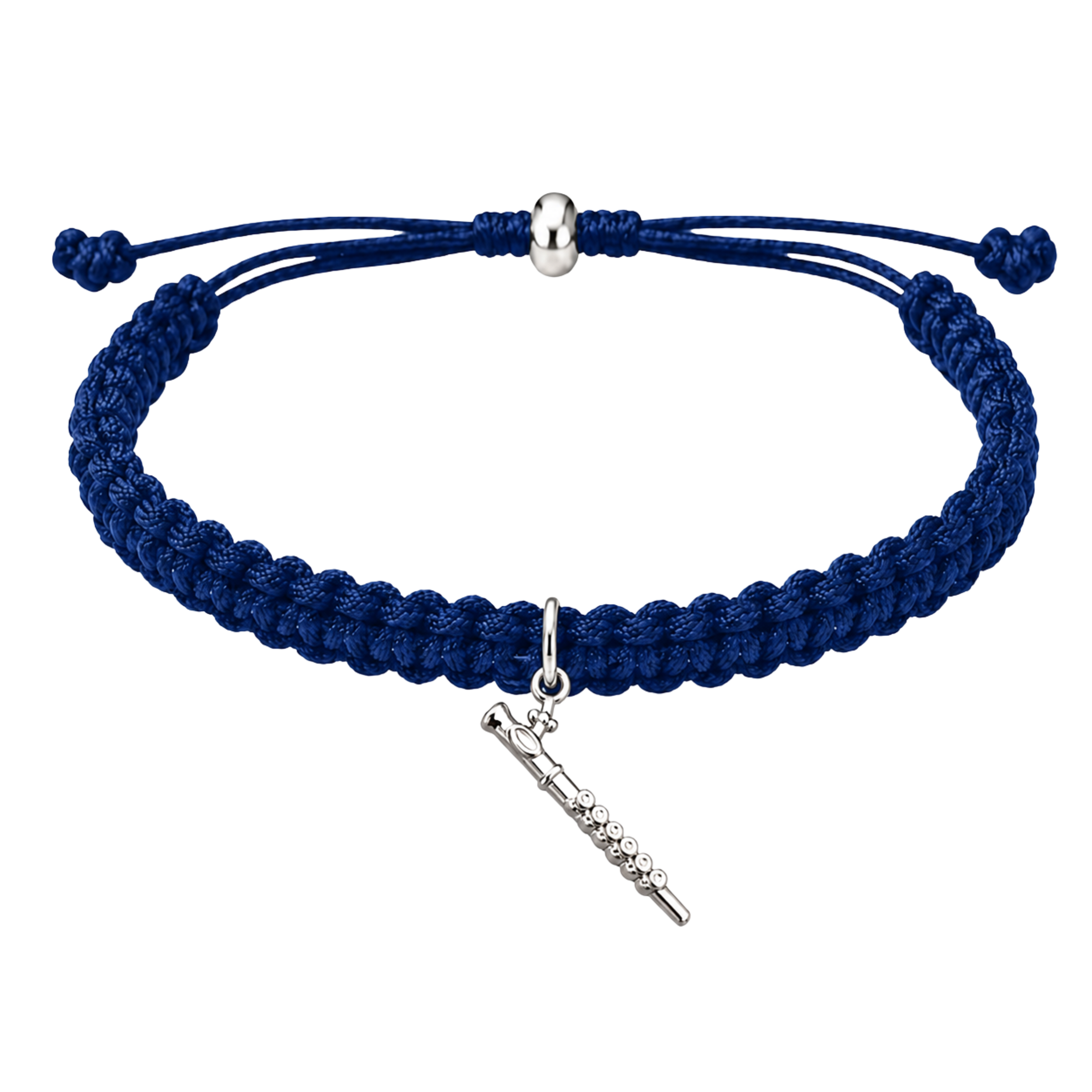Flute Adjustable Charm Bracelet