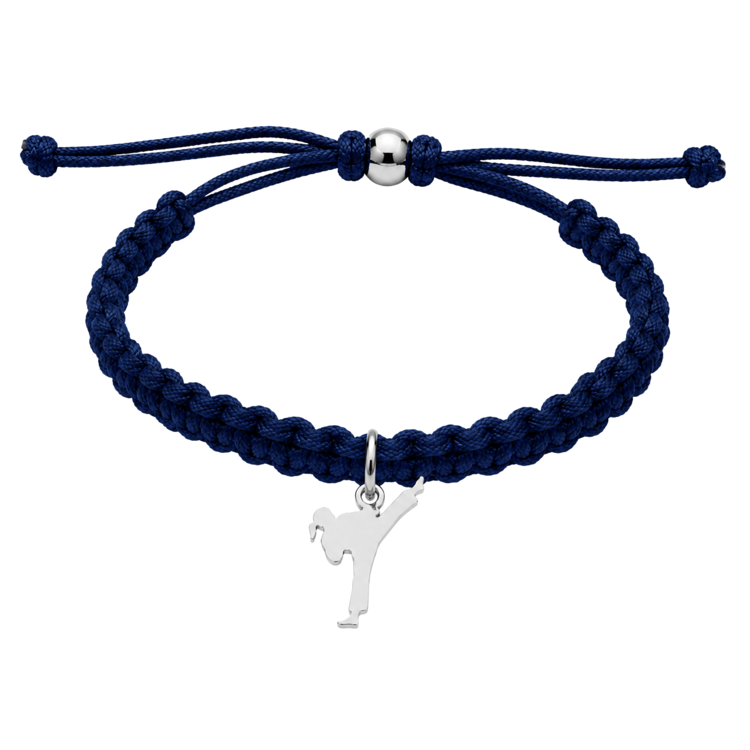 Karate Girl Adjustable Rope Bracelet