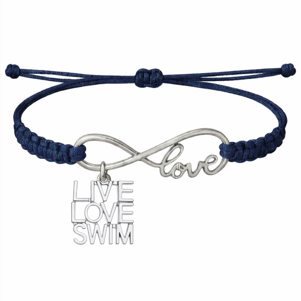 Swimming Adjustable Rope Bracelet - Pick Charm