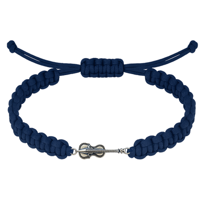 Violin Adjustable Rope Bracelet - Pick Color