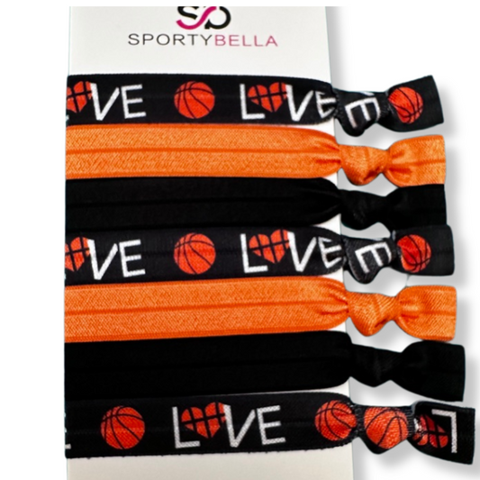 Basketball Hair Ties