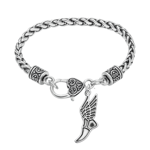 Track and Field Shoe Charm Bracelet