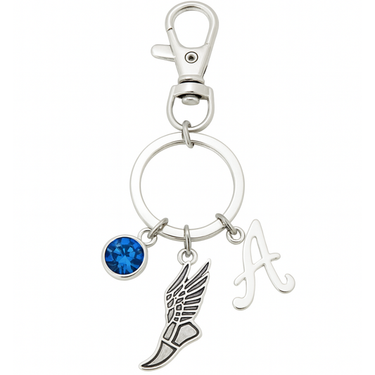 Personalized Track and Field Shoe Zipper Pull