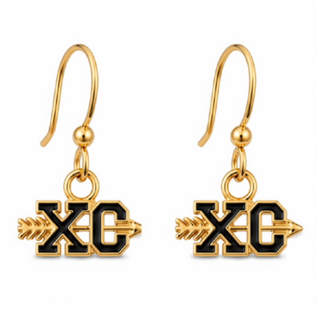 Cross Country -XC Earrings