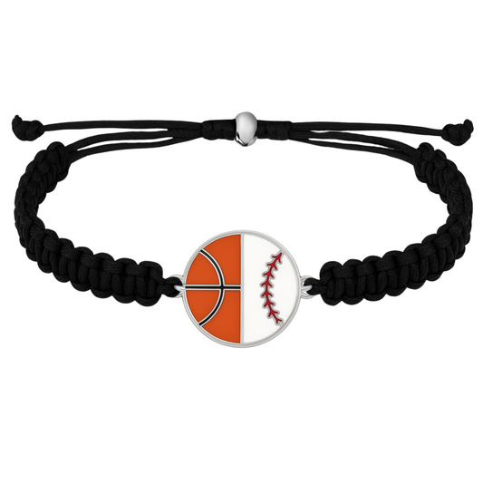Baseball & Basketball Rope Bracelet