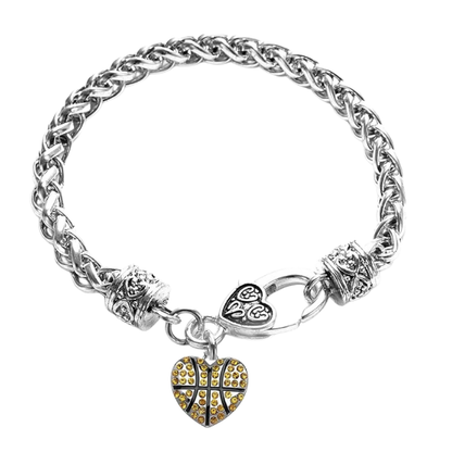 Basketball Charm Rope Bracelet
