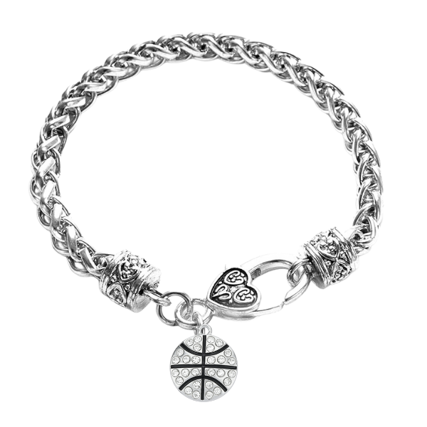 Basketball Charm Rope Bracelet