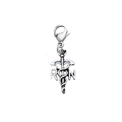 Nurse Clip On Zipper Pull