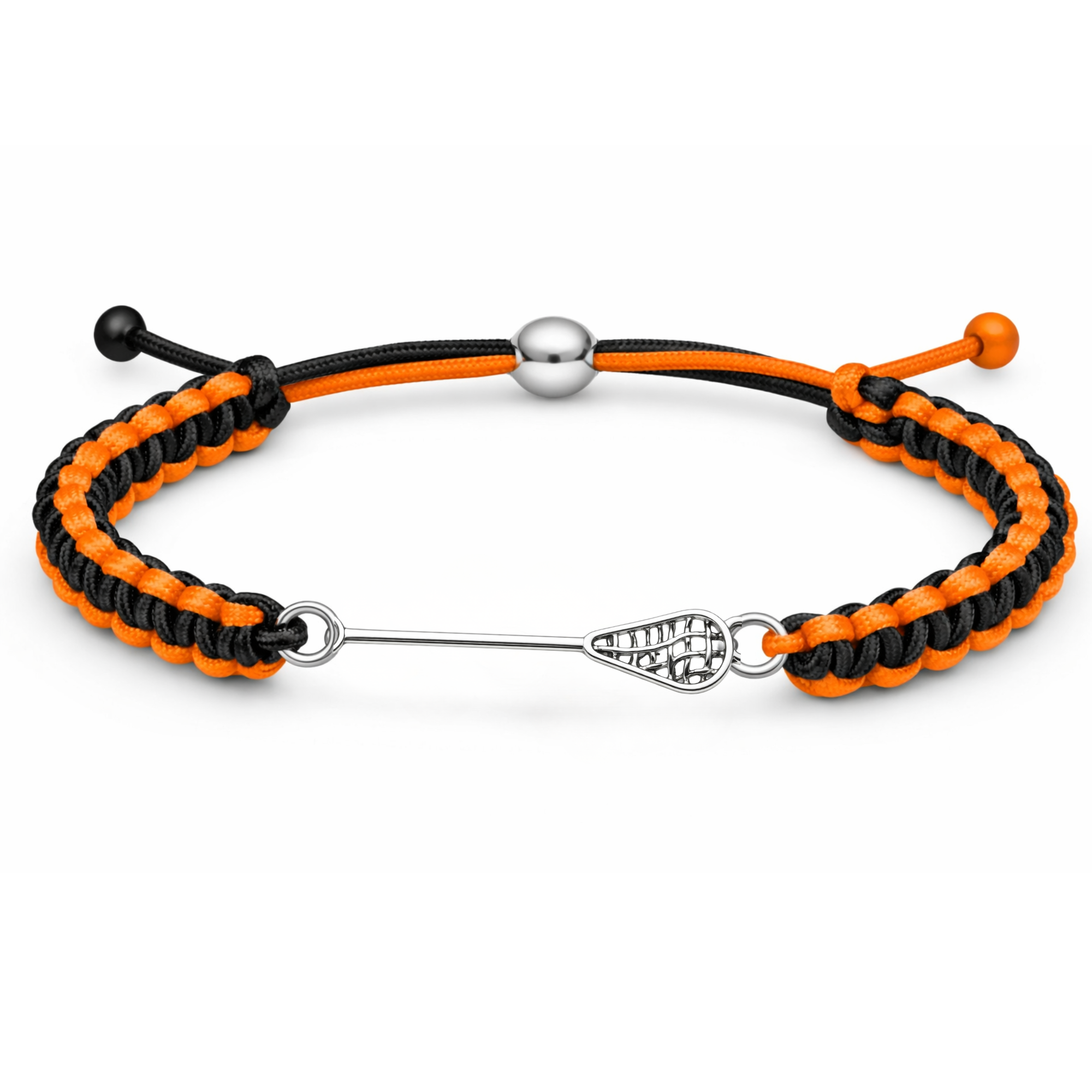 Lacrosse Multi Color Adjustable Rope Bracelet