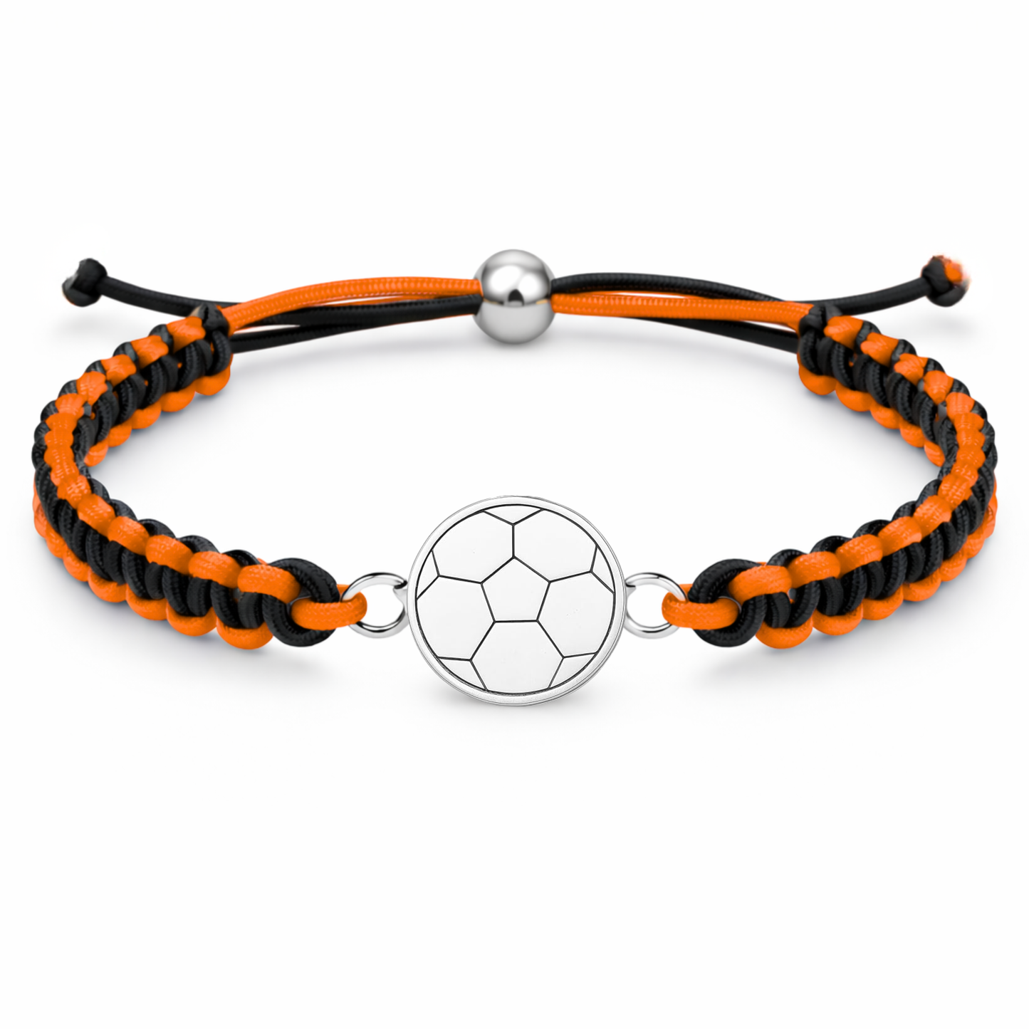 Multi Colored Soccer Bracelet - Pick Colors & Charms