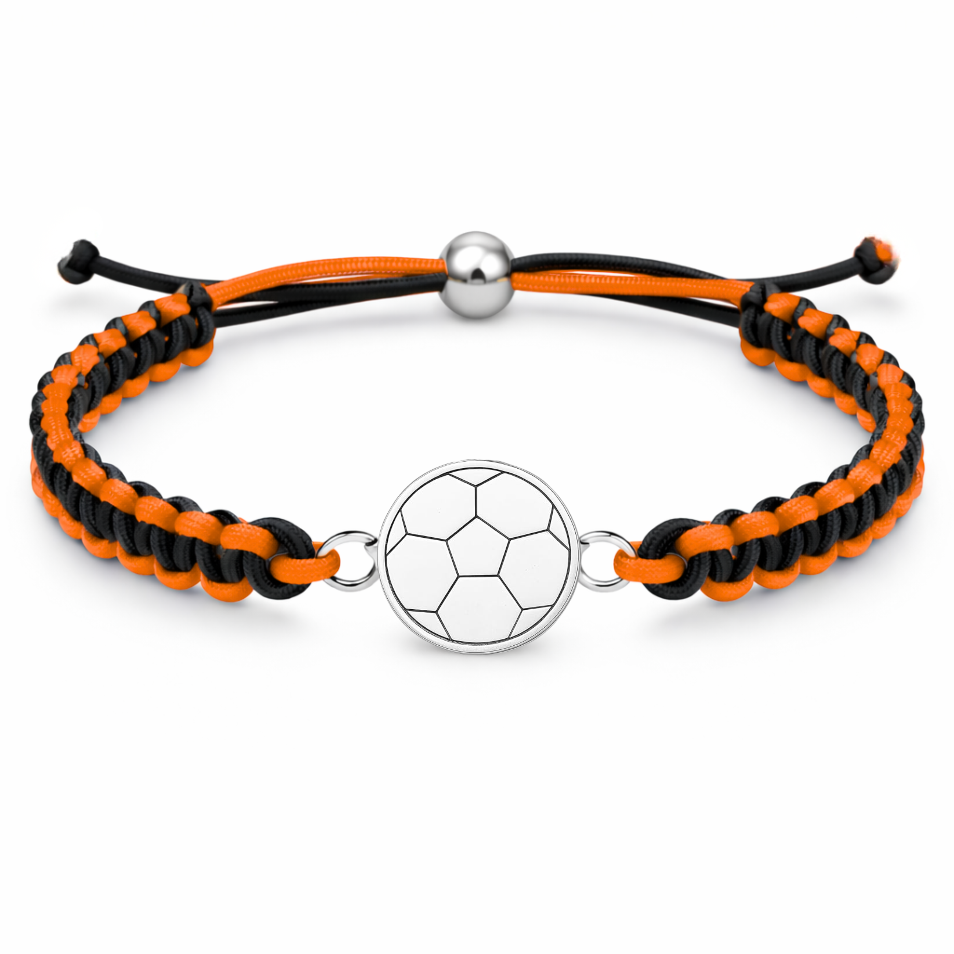 Multi Colored Soccer Bracelet - Pick Colors & Charms