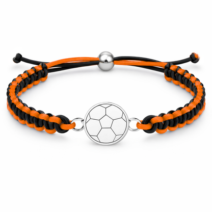 Multi Colored Soccer Bracelet - Pick Colors & Charms