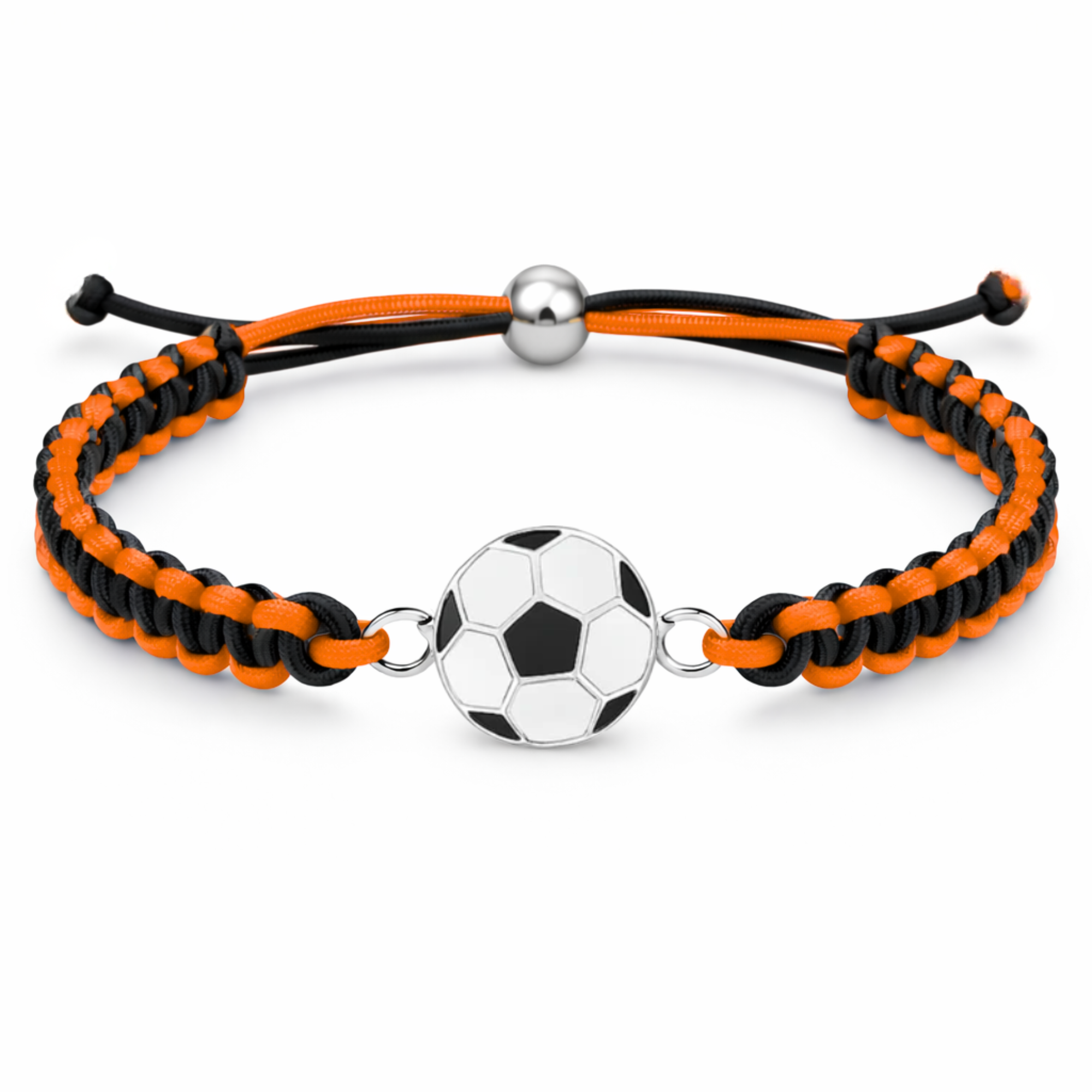 Multi Colored Soccer Bracelet - Pick Colors & Charms