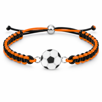 Multi Colored Soccer Bracelet - Pick Colors & Charms