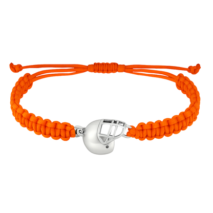 Football Helmet Rope Bracelet - Pick Color