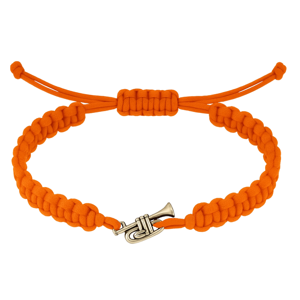 Trumpet Adjustable Rope Bracelet