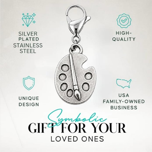 Paint Clip On Zipper Pull