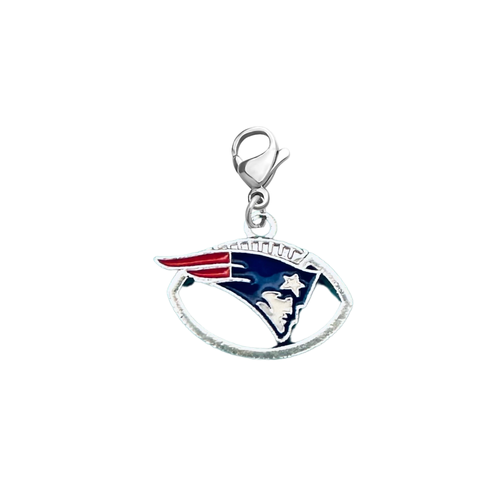 New England Patriots Clip On Zipper Pull