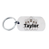 Personalized Bowling Name Keychain