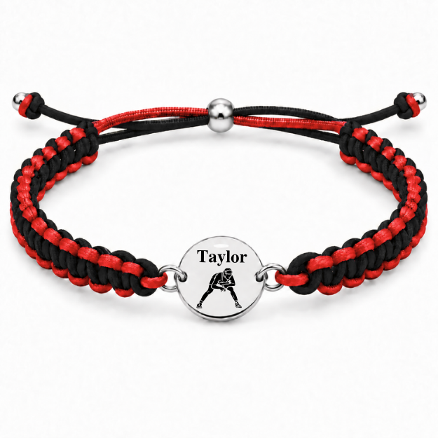 Personalized Multi Color Boy Wrestling Bracelet