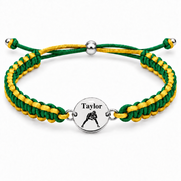 Personalized Multi Color Boy Wrestling Bracelet
