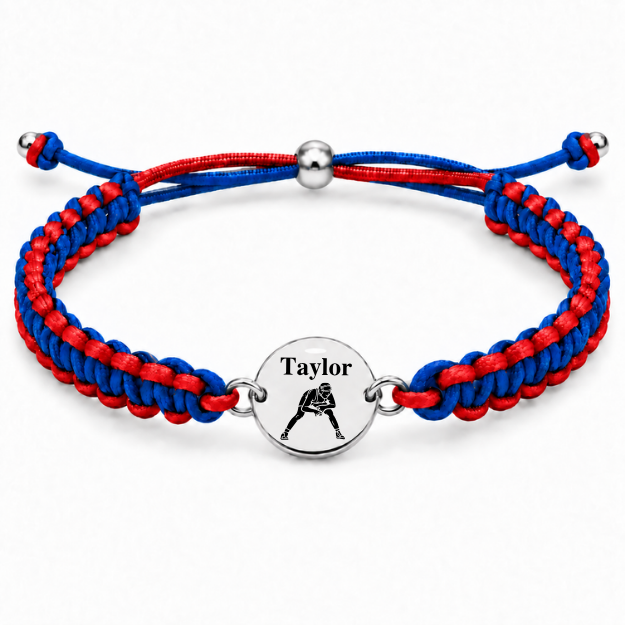 Personalized Multi Color Boy Wrestling Bracelet