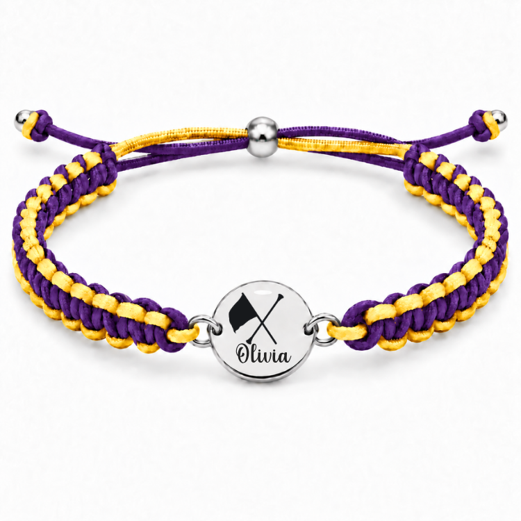 Personalized Multi Color Color Guard Bracelet