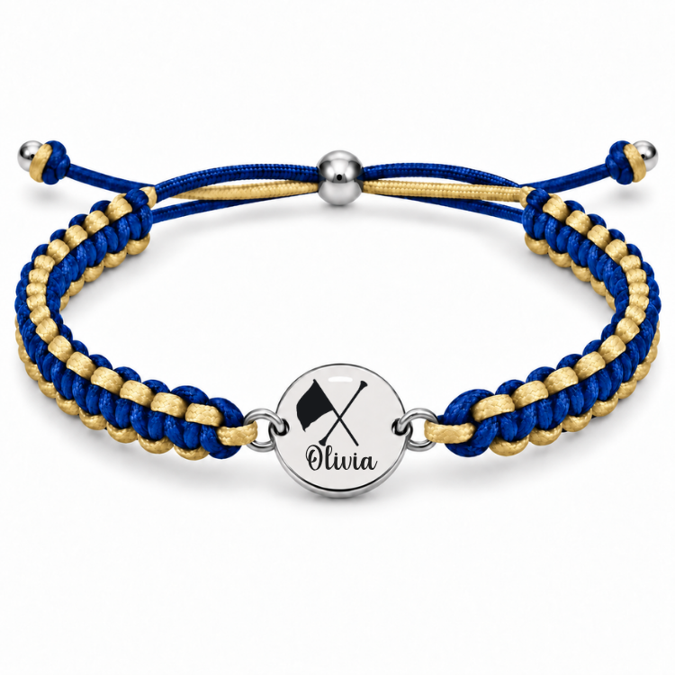 Personalized Multi Color Color Guard Bracelet