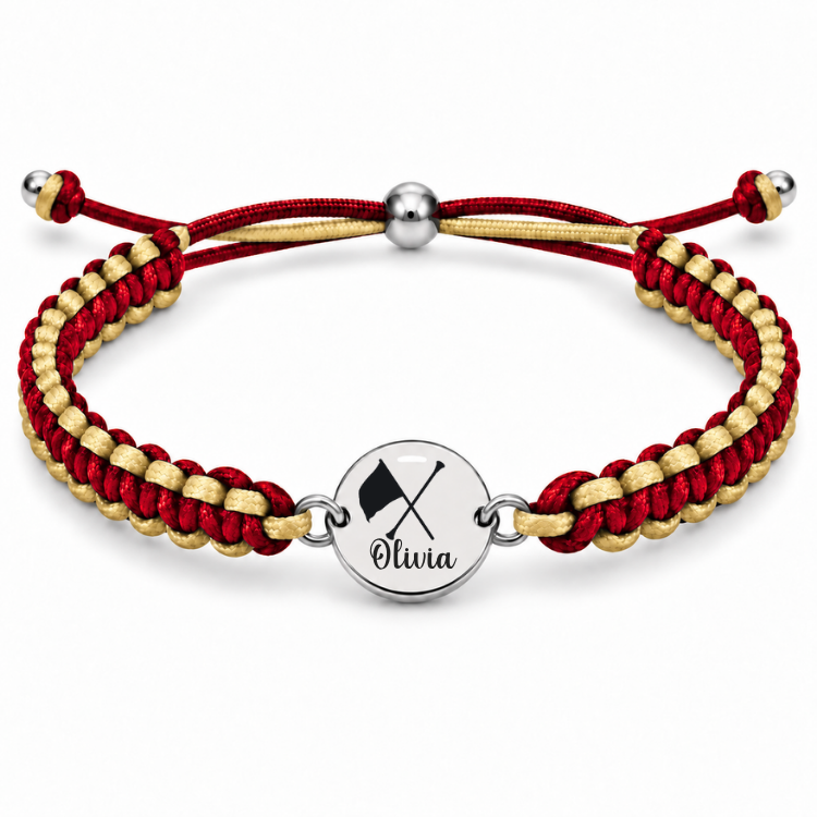 Personalized Multi Color Color Guard Bracelet