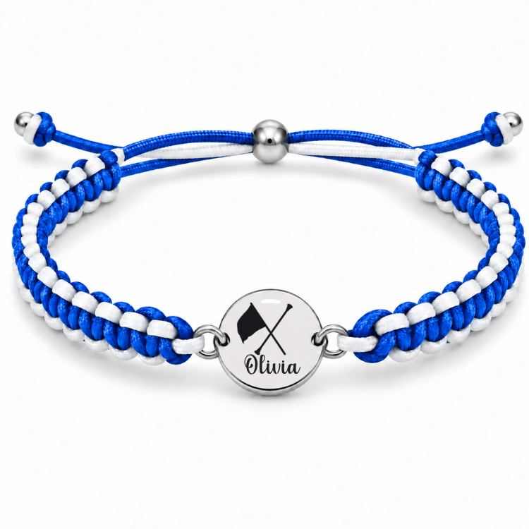Personalized Multi Color Color Guard Bracelet