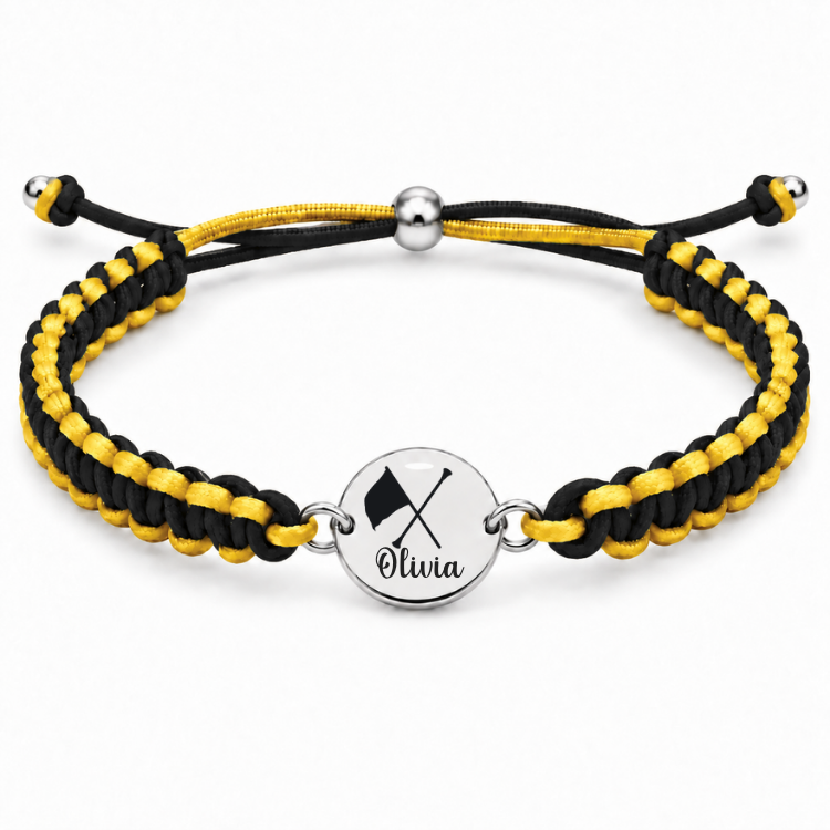 Personalized Multi Color Color Guard Bracelet