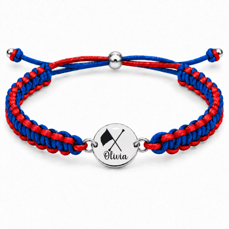 Personalized Multi Color Color Guard Bracelet