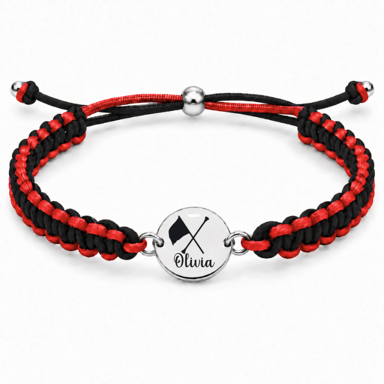 Personalized Multi Color Color Guard Bracelet