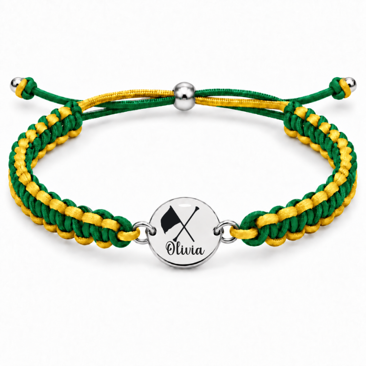 Personalized Multi Color Color Guard Bracelet