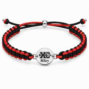 Personalized Multi Color Cross Country Runner Bracelet