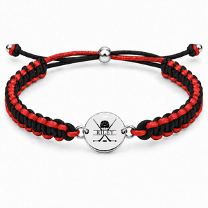 Personalized Multi Color Ice Hockey Bracelet