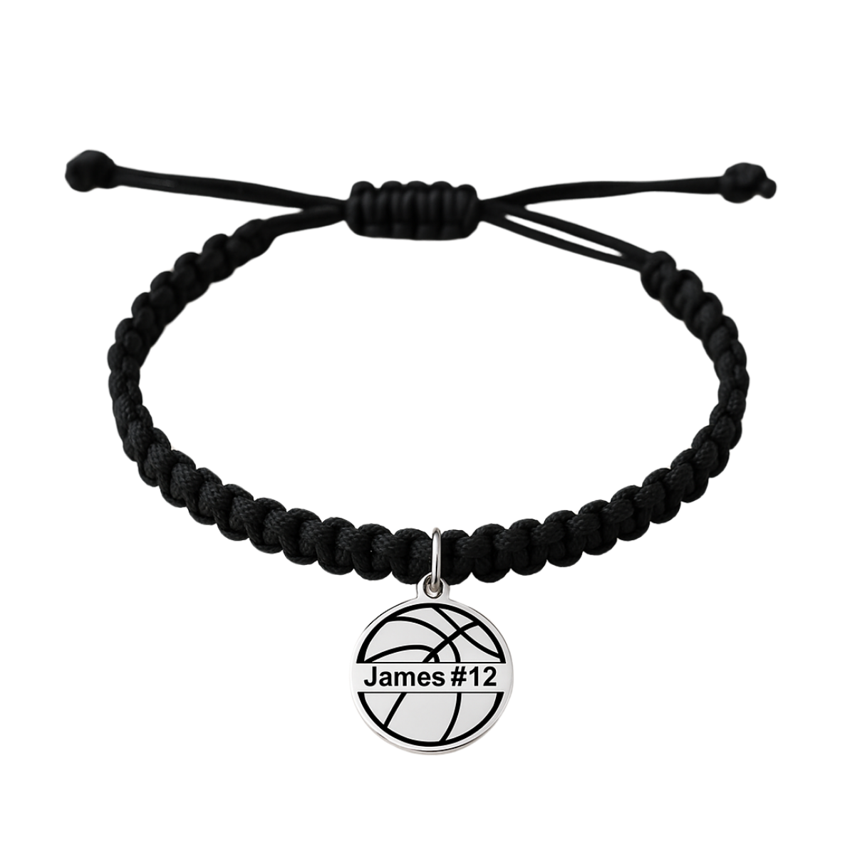 Personalized Basketball Rope Bracelet
